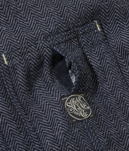画像をギャラリービューアに読み込む, 【SUGAR CANE/シュガーケーン】FICTION ROMANCE 12oz. INDIGO COTTON TWEED WORK COAT