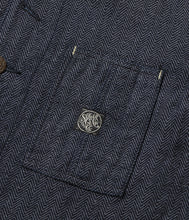 画像をギャラリービューアに読み込む, 【SUGAR CANE/シュガーケーン】FICTION ROMANCE 12oz. INDIGO COTTON TWEED WORK COAT