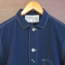 画像をギャラリービューアに読み込む, 【FREEWHEELERS/フリーホイーラーズ】UNION SPECIAL OVERALLS "WIGWAG" WORK JACKET INDIGO WABASH STRIPE