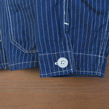 画像をギャラリービューアに読み込む, 【FREEWHEELERS/フリーホイーラーズ】UNION SPECIAL OVERALLS "WIGWAG" WORK JACKET INDIGO WABASH STRIPE