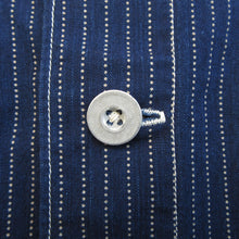 画像をギャラリービューアに読み込む, 【FREEWHEELERS/フリーホイーラーズ】UNION SPECIAL OVERALLS "WIGWAG" WORK JACKET INDIGO WABASH STRIPE