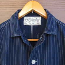 画像をギャラリービューアに読み込む, 【FREEWHEELERS/フリーホイーラーズ】UNION SPECIAL OVERALLS "WIGWAG" WORK JACKET INDIGO WABASH STRIPE