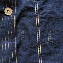 画像をギャラリービューアに読み込む, 【FREEWHEELERS/フリーホイーラーズ】UNION SPECIAL OVERALLS "WIGWAG" WORK JACKET INDIGO WABASH STRIPE