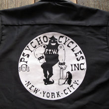 画像をギャラリービューアに読み込む, 【PSYCHO CYCLES】SHORT SLEEVE WORK SHIRTS