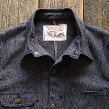 画像をギャラリービューアに読み込む, 【SUGAR CANE/シュガーケーン】FICTION ROMANCE 12oz. INDIGO COTTON TWEED WORK COAT