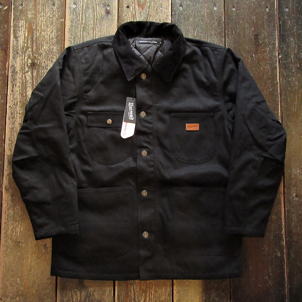 UNCROWD CYCLETOGS ネイビー ダックカバーオール　size Ｌ UNCROWD CYCLETOGS ネイビー ダックカバーオール size L（DUCK