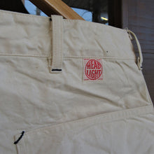 画像をギャラリービューアに読み込む, 【HEADLIGHT/ヘッドライト】9oz. WHITE BOAT SAIL DRILL DUNGAREES