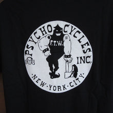 画像をギャラリービューアに読み込む, 【PSYCHO CYCLES】NYC AXEMAN LEFT CHEST TEE