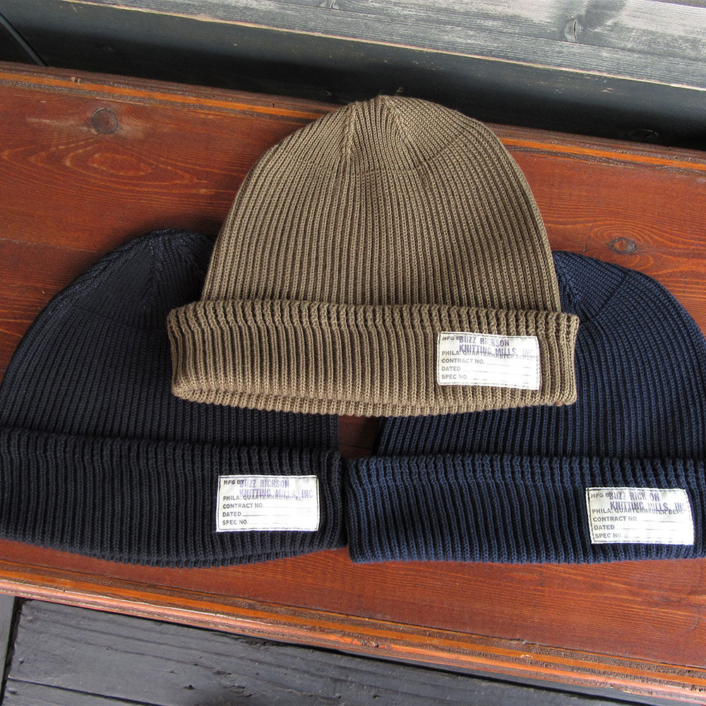 【BUZZ RICKSON'S/バズリクソンズ】WATCH CAP COTTON VERSION