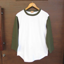 画像をギャラリービューアに読み込む, 【WHITESVILLE/ホワイツビル】14/- THREE QUARTER SLEEVE BASEBALL T-SHIRT