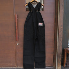 画像をギャラリービューアに読み込む, 【SUGAR CANE/シュガーケーン】FICTION ROMANCE 11oz. BLACK DENIM OVERALLS