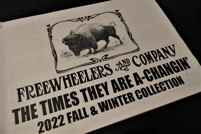 FREEWHEELERS 2022 FALL&WINTER COLLECTION