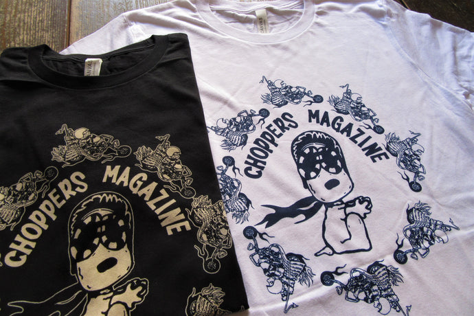 CHOPPERS MAGAZINE: CHOPPER DOGS 別注プリントTEE