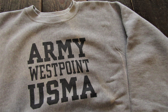 HORIZONTAL KNITTING SWEAT SHIRTS “ARMY WESTPOINT USMA”