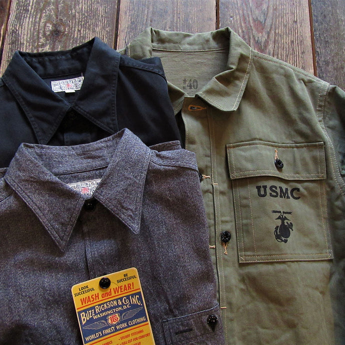 BUZZ RICKSON'S UTILITY JACKET&WORK SHIRTS