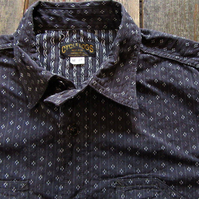 WESTRIDE PCH SHIRTS BROWN DOBBY STRIPE