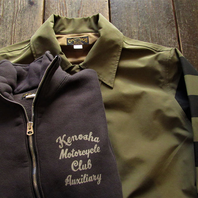 WESTRIDE SUPPLEX JACKET&FULL ZIP POCKET SWEAT