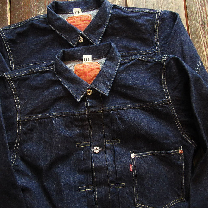 “Lot S506 XX 1944-45” 1st Generation Denim Jacket 1944-45 WWⅡ MODEL