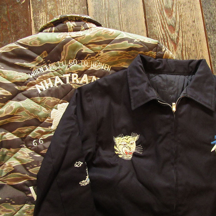 Liner&Reversible Vietnam Jacket /BLACK WABASH WORK SHIRT