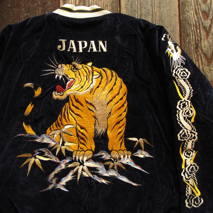 Velveteen Souvenir Jacket&RAYON COTTON SPORTS JACKET