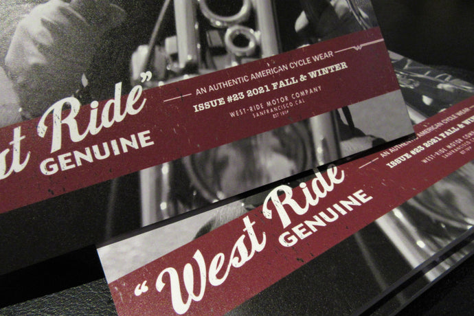 WESTRIDE 2021FALL&WINTER