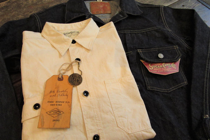 FICTION ROMANCE 6oz.CHAMBRAY WORK SHIRT