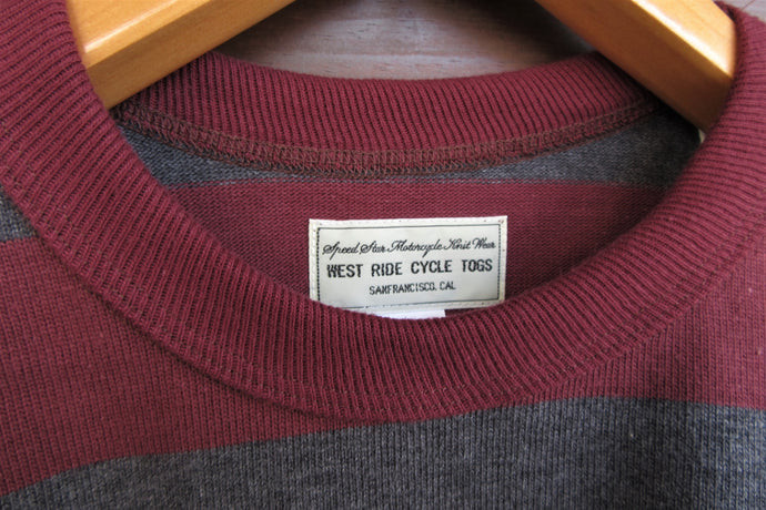 21FW HEAVY BORDER LONG TEE