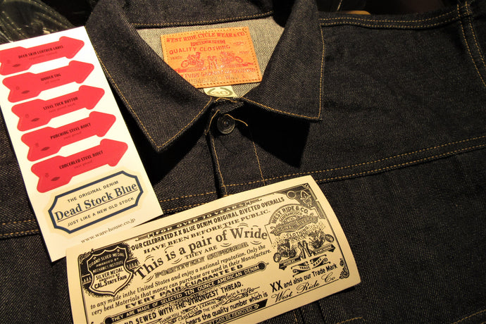 WESTRIDE ⅹ WAREHOUSE LIMITED DENIM JKT