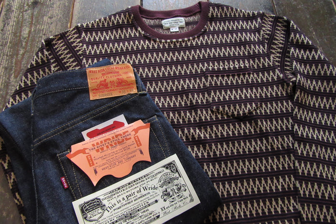 2022SS KNIT GEOMETRY SWEATER