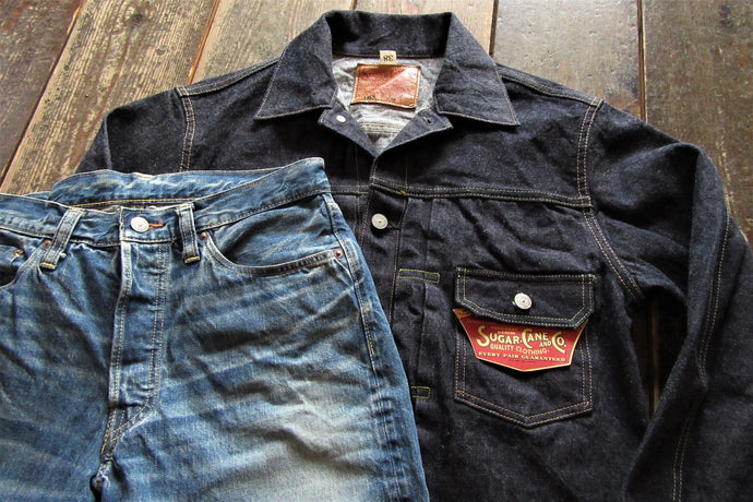 12oz. DENIM 1947 TYPE-III  AGED MODEL