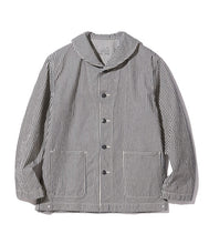 画像をギャラリービューアに読み込む, 【BUZZ RICKSON'S/バズリクソンズ】U.S. NAVY WWⅡ UTILITY HICKORY JACKET
