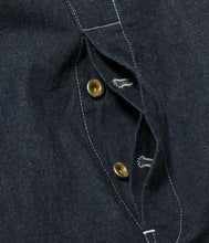 画像をギャラリービューアに読み込む, 【HEADLIGHT/ヘッドライト】11oz. BLUE DENIM LOW BACK OVERALLS
