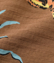 画像をギャラリービューアに読み込む, 【STAR OF HOLLYWOOD】DOBBY COTTON OPEN SHIRT “LEOPARD”
