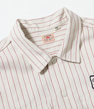 画像をギャラリービューアに読み込む, 【SUGAR CANE/シュガーケーン】COKE STRIPE WORK SHIRT with EMBROIDERED
