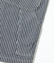 画像をギャラリービューアに読み込む, 【SUGAR CANE/シュガーケーン】FICTION ROMANCE 6oz. INDIGO STRIPE DOUBLE KNEE SHORTS

