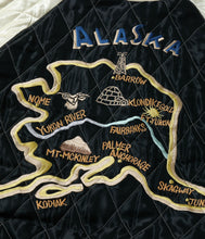 画像をギャラリービューアに読み込む, 【TAILOR TOYO/テーラー東洋】Late 1950s Style Velveteen Souvenir Jacket “POLAR BEAR” × “ALASKA MAP”
