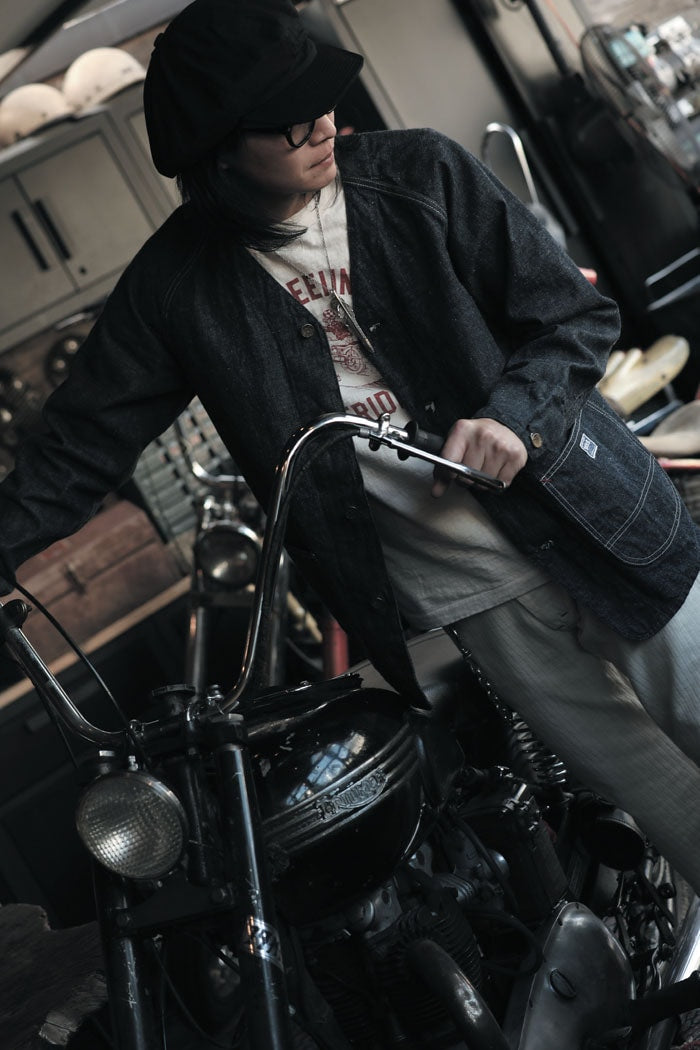 WESTRIDE/ウエストライド】ENGINEER WW2 COVERALL CUSTOM CREAM