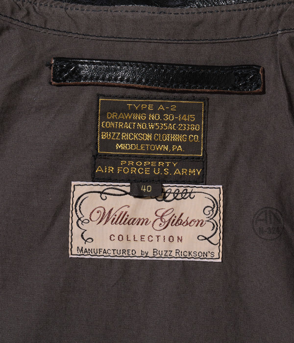 (美品)バズリクソンズA2 size42 WILLIAM GIBSON 美品)バズリクソンズA2 size42 WILLIAM GIBSON
