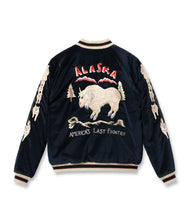 画像をギャラリービューアに読み込む, 【TAILOR TOYO/テーラー東洋】Late 1950s Style Velveteen Souvenir Jacket “MOUNTAIN GOAT” × “ALASKAN FLAG”
