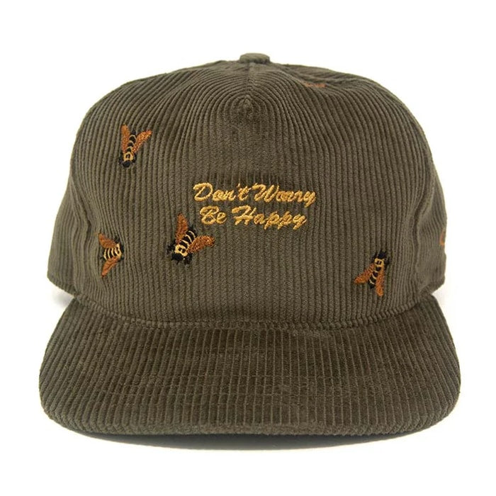 【THE AMPAL CREATIVE】DON'T WORRY Snapback OLIVE