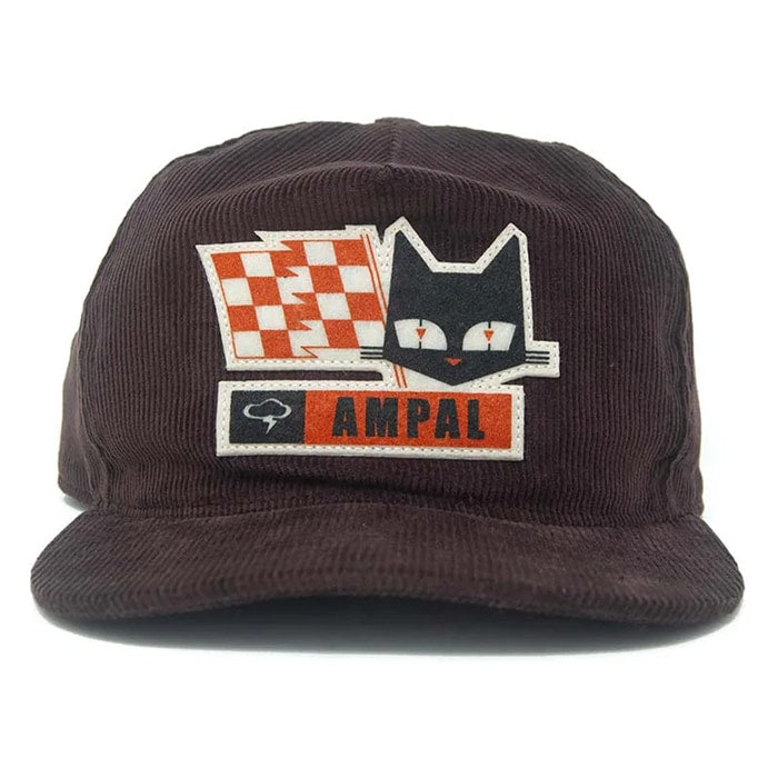 【THE AMPAL CREATIVE】CATEYES Snapback Brown