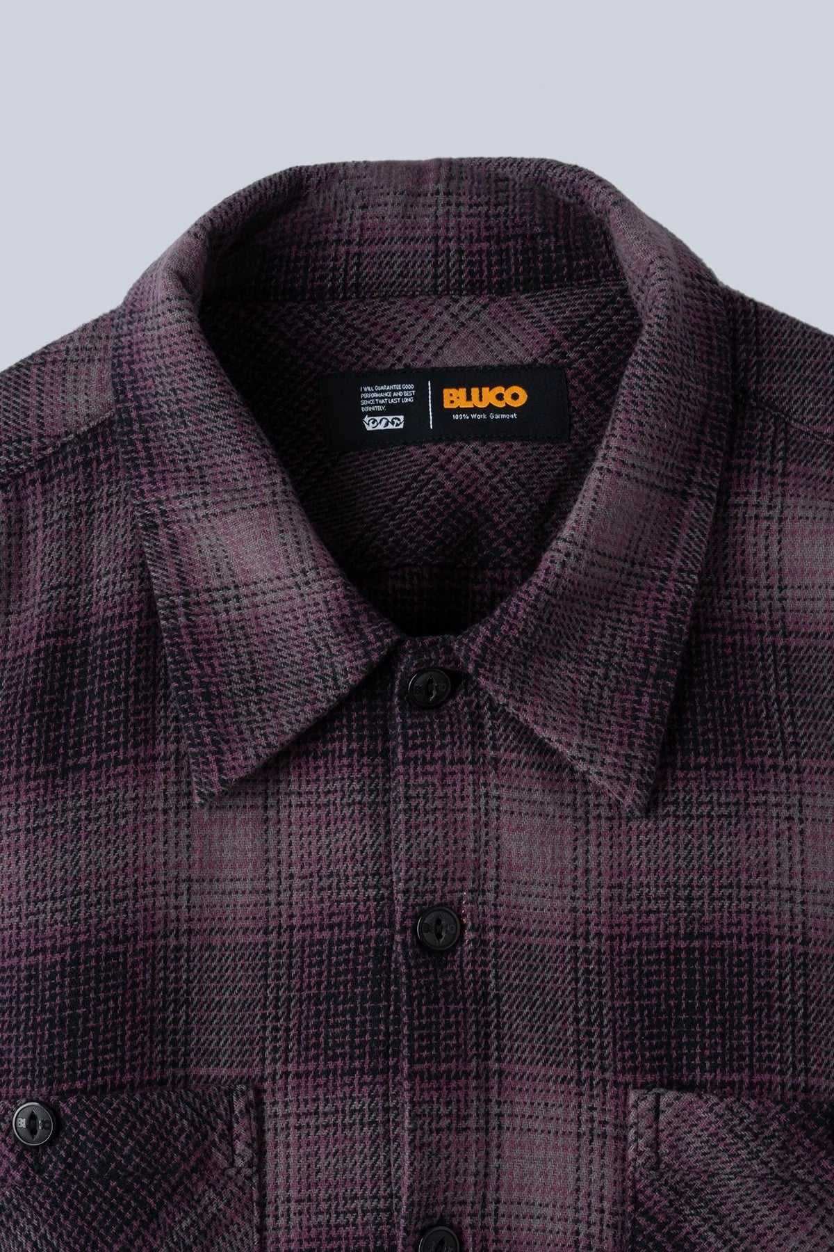 BLUCO/ブルコ】OMBRE CHECK FLANNEL SHIRT – Stroke Clothing