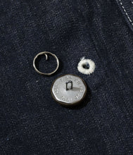 画像をギャラリービューアに読み込む, 【HEADLIGHT/ヘッドライト】9.5oz. SPECIAL WEAVE DENIM DOUBLE BREASTED COAT
