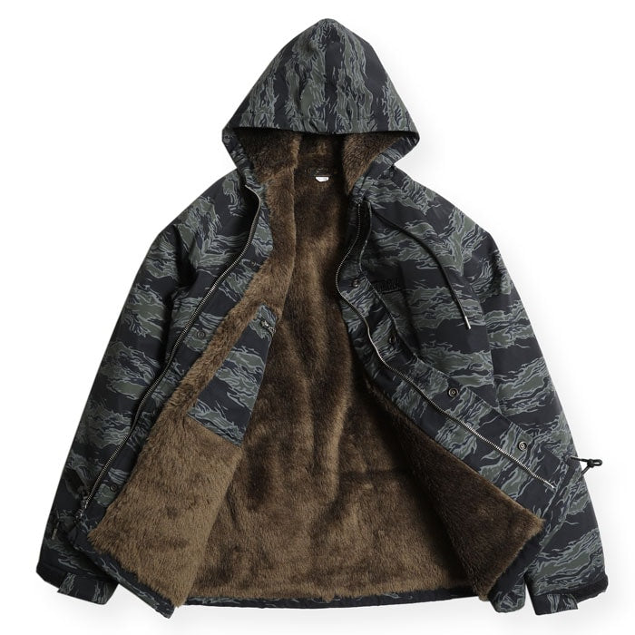 WESTRIDE/ウエストライド】 CYCLE FUR WINDBREAKER HOODIE NIGHT TIGER