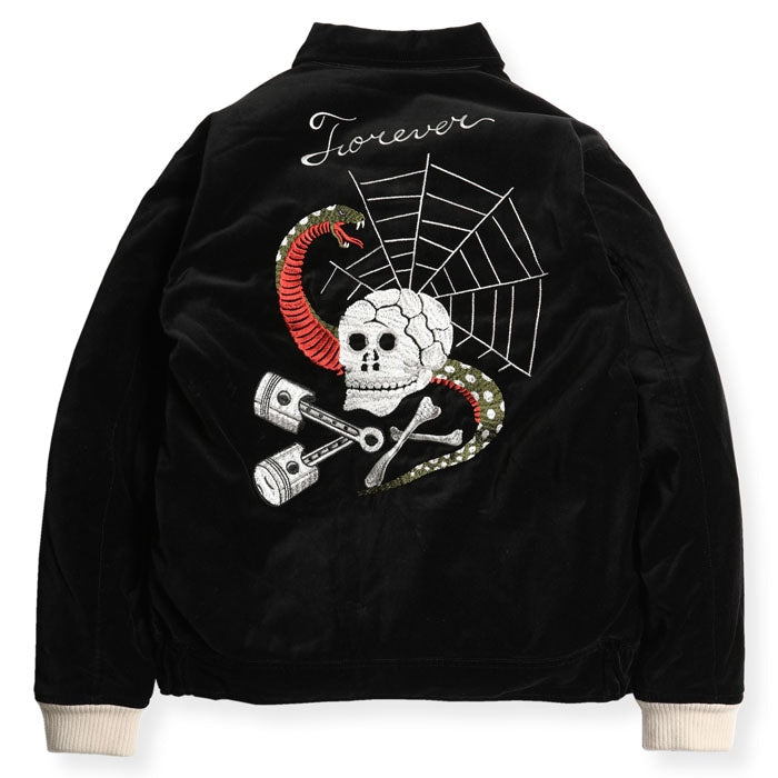 WESTRIDE/ウエストライド】 FOREVER SKULL SOUVENIR JACKET – Stroke
