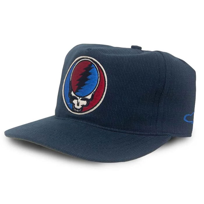 THE AMPAL CREATIVE】Ampal x Grateful Dead STEALIE Navy - Snapback