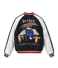 画像をギャラリービューアに読み込む, 【TAILOR TOYO/テーラー東洋】Late 1950s Style Velveteen Souvenir Jacket “MOUNTAIN GOAT” × “ALASKAN FLAG”
