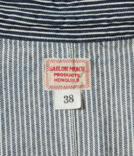 画像をギャラリービューアに読み込む, 【SAILOR MOKU PRODUCTS 】12.5oz. HICKORY STRIPE WORK JACKET

