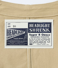 画像をギャラリービューアに読み込む, 【HEADLIGHT/ヘッドライト】 10oz. RANDOM HBT WORK VEST
