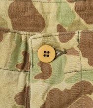 画像をギャラリービューアに読み込む, 【BUZZ RICKSON'S/バズリクソンズ】TROUSERS, HERRINGBONE TWILL CAMOUFLAGE SHORTS
